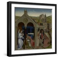 The Dream of Pope Sergius, C.1430-Rogier van der Weyden-Framed Giclee Print