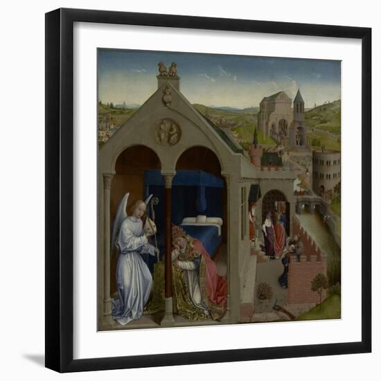 The Dream of Pope Sergius, C.1430-Rogier van der Weyden-Framed Giclee Print