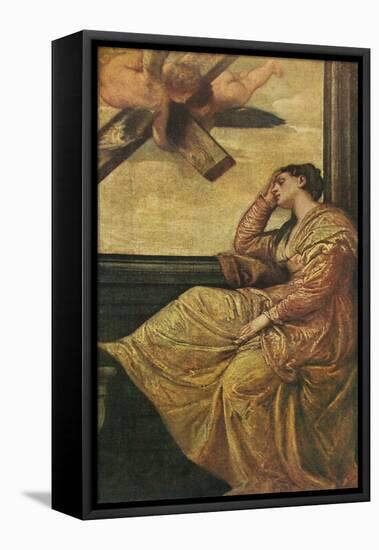 'The Dream of Saint Helena', 1570, (1909)-Paolo Veronese-Framed Stretched Canvas