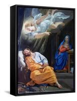 The Dream of Saint Joseph, C1636-Philippe De Champaigne-Framed Stretched Canvas