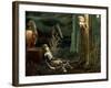 The Dream of Sir Lancelot at the Chapel of the Holy Grail, 1896-Edward Burne-Jones-Framed Giclee Print