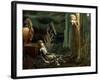 The Dream of Sir Lancelot at the Chapel of the Holy Grail, 1896-Edward Burne-Jones-Framed Giclee Print