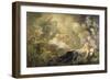 The Dream of Solomon, c.1693-Luca Giordano-Framed Giclee Print