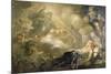 The Dream of Solomon, c.1693-Luca Giordano-Mounted Giclee Print