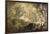 The Dream of Solomon, c.1693-Luca Giordano-Framed Giclee Print