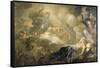 The Dream of Solomon, c.1693-Luca Giordano-Framed Stretched Canvas