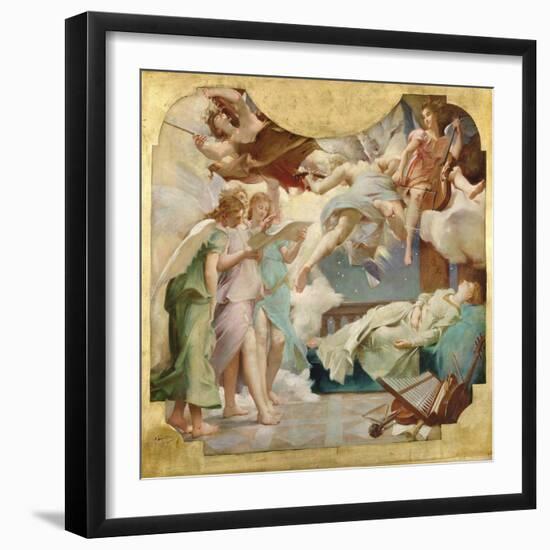 The Dream of St. Cecilia-Paul Baudry-Framed Giclee Print