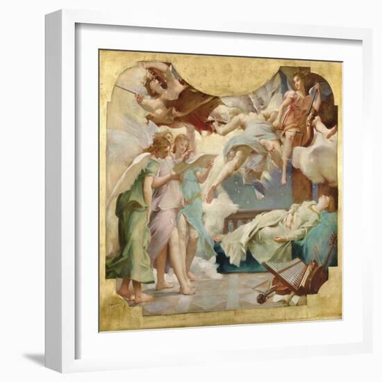 The Dream of St. Cecilia-Paul Baudry-Framed Giclee Print