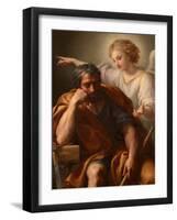 The Dream of St. Joseph, 1774-Anton Raphael Mengs-Framed Giclee Print