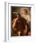 The Dream of St. Joseph, 1774-Anton Raphael Mengs-Framed Giclee Print