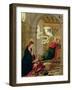 The Dream of St. Joseph, circa 1535-Juan de Borgona-Framed Giclee Print