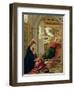 The Dream of St. Joseph, circa 1535-Juan de Borgona-Framed Premium Giclee Print