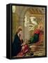 The Dream of St. Joseph, circa 1535-Juan de Borgona-Framed Stretched Canvas