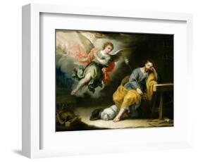 The Dream of St.Joseph-Domingo Martinez-Framed Giclee Print