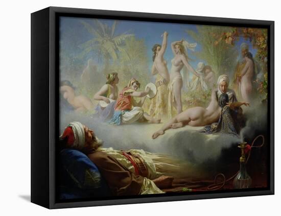 The Dream of the Believer, circa 1870-Achille Zo-Framed Stretched Canvas