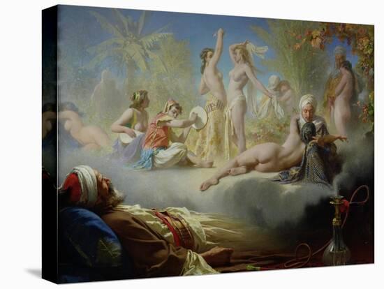 The Dream of the Believer, circa 1870-Achille Zo-Stretched Canvas