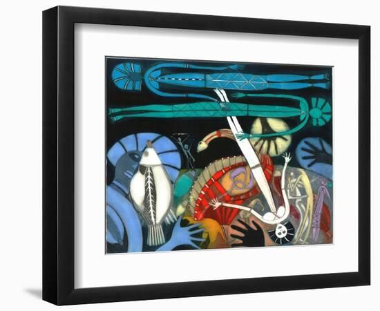 The Dream of the Fish - Falling Star-Annael Anelia Pavlova-Framed Giclee Print