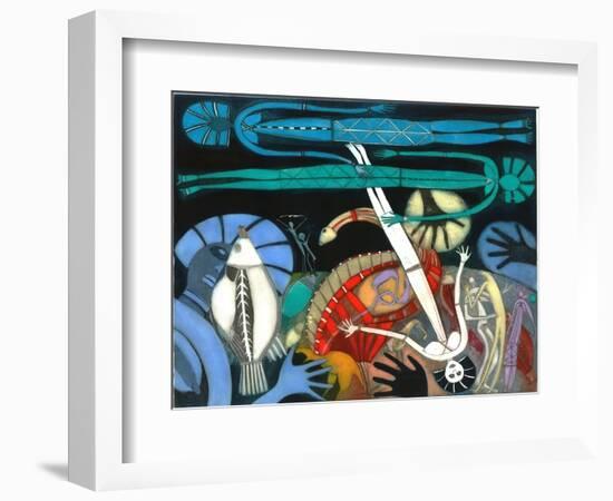 The Dream of the Fish - Falling Star-Annael Anelia Pavlova-Framed Giclee Print