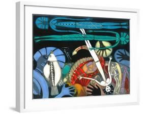 The Dream of the Fish - Falling Star-Annael Anelia Pavlova-Framed Giclee Print