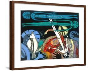 The Dream of the Fish - Falling Star-Annael Anelia Pavlova-Framed Giclee Print