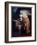 The Dream of the Poet Or, the Kiss of the Muse, 1859-60-Paul Cézanne-Framed Premium Giclee Print