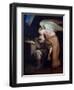 The Dream of the Poet Or, the Kiss of the Muse, 1859-60-Paul Cézanne-Framed Premium Giclee Print