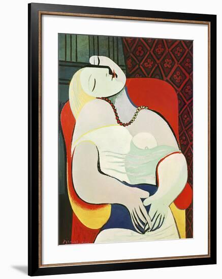 The Dream-Pablo Picasso-Framed Art Print