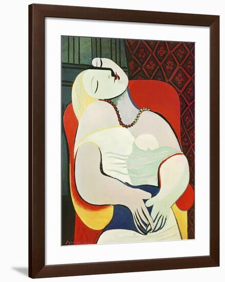 The Dream-Pablo Picasso-Framed Art Print