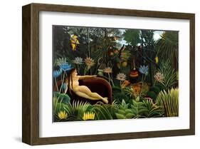 The Dream-Henri Rousseau-Framed Premium Giclee Print