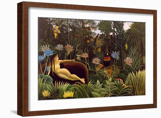 The Dream-Henri Rousseau-Framed Art Print