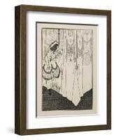 The Dream-Aubrey Beardsley-Framed Giclee Print