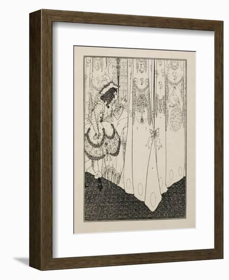 The Dream-Aubrey Beardsley-Framed Giclee Print