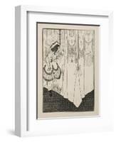 The Dream-Aubrey Beardsley-Framed Giclee Print