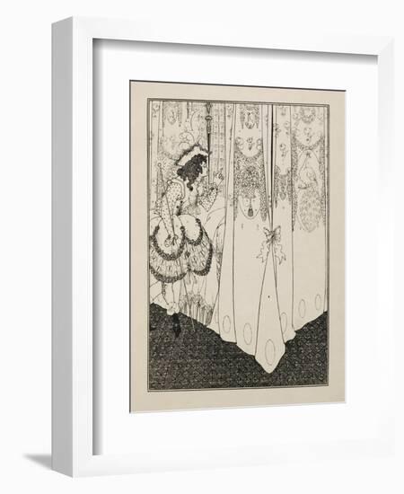 The Dream-Aubrey Beardsley-Framed Giclee Print