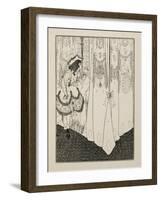 The Dream-Aubrey Beardsley-Framed Giclee Print