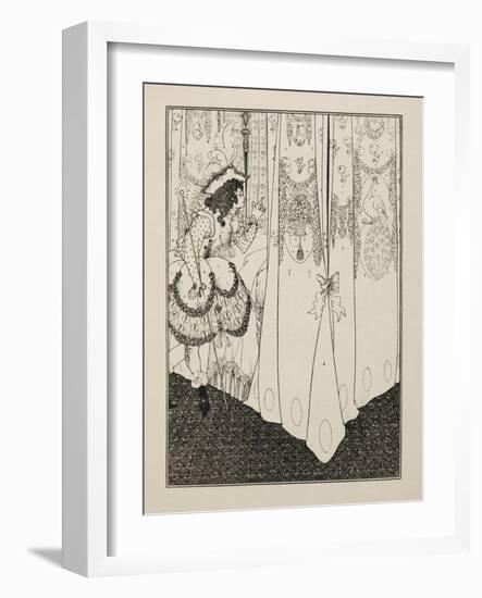 The Dream-Aubrey Beardsley-Framed Giclee Print