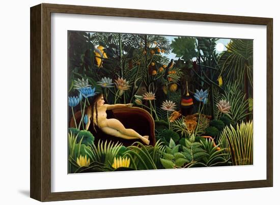 The Dream-Henri Rousseau-Framed Art Print