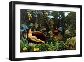 The Dream-Henri Rousseau-Framed Art Print