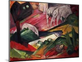 The Dream-Franz Marc-Mounted Giclee Print
