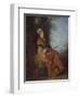 The Dreamer, 1712-14-Jean Antoine Watteau-Framed Giclee Print