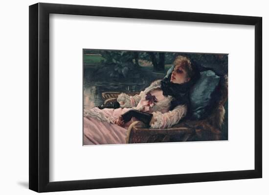 The Dreamer, of Summer Evening, c.1881-James Tissot-Framed Art Print