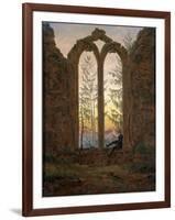 The Dreamer (Ruins of the Oybi), C1835-Caspar David Friedrich-Framed Giclee Print