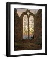 The Dreamer (Ruins of the Oybi), C1835-Caspar David Friedrich-Framed Giclee Print