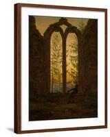 The Dreamer-Caspar David Friedrich-Framed Giclee Print