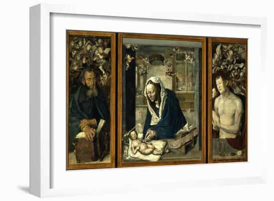 The Dresden Altar-Albrecht Dürer-Framed Giclee Print