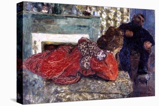 The Dressing Gown, 1897-Edouard Vuillard-Stretched Canvas
