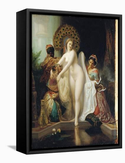 The Dressing Room-Henri Pierre Picou-Framed Stretched Canvas