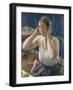 The Dressing Table, 1929-Harold Harvey-Framed Giclee Print