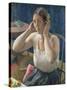 The Dressing Table, 1929-Harold Harvey-Stretched Canvas