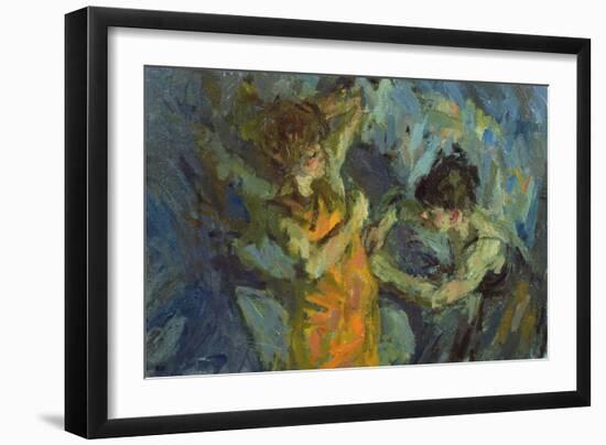 The Dressmaker-Bernard Dunstan-Framed Giclee Print